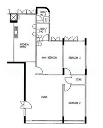 Blk 239 Hougang Street 22 (Hougang), HDB 4 Rooms #526313641